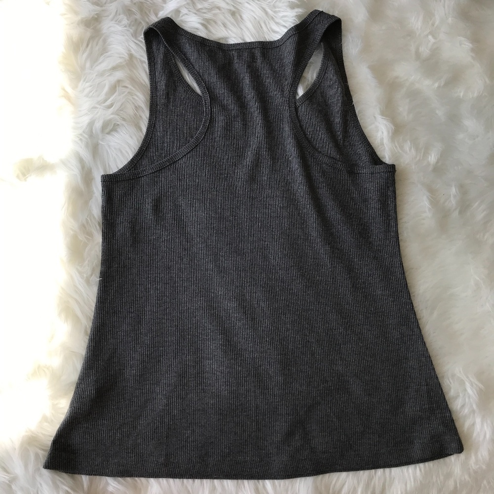 Gray Altar’d State Ribbed Tank - Picture 3 of 6